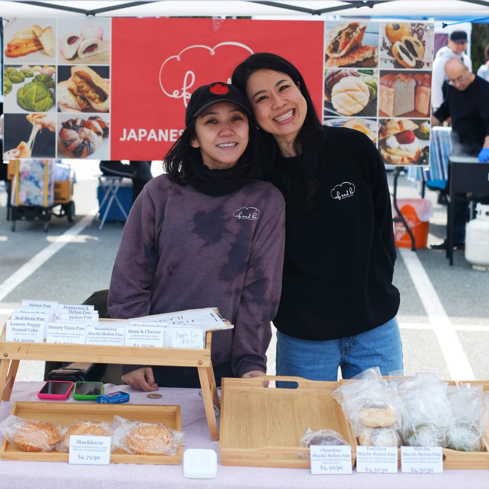 eF & Be Bakehouse is set up at an event.